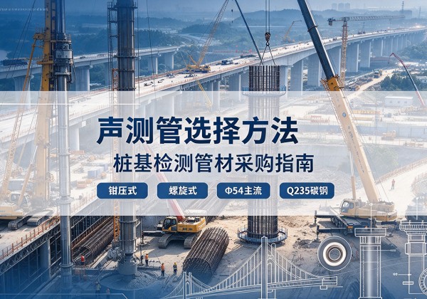 雅安声测管选型标准